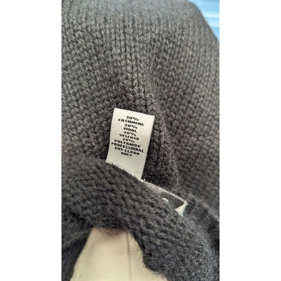 Autumn Cashmere Wool Blend Bishop Sleeve Pullover Vneck Sweater Small - Picture 6 of 8